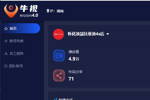 家興網(wǎng)絡(luò)與懷化迪新能源汽車銷售服務(wù)有限公司合作牛視短視頻矩陣軟件項(xiàng)目 家興網(wǎng)絡(luò)與懷化迪新能源汽車銷售服務(wù)有限公司合作牛視短視頻矩陣軟件項(xiàng)目